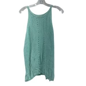 C+D+M Collection Women's Light Green Sweater Knit Tank Top, Rayon, L, NWT